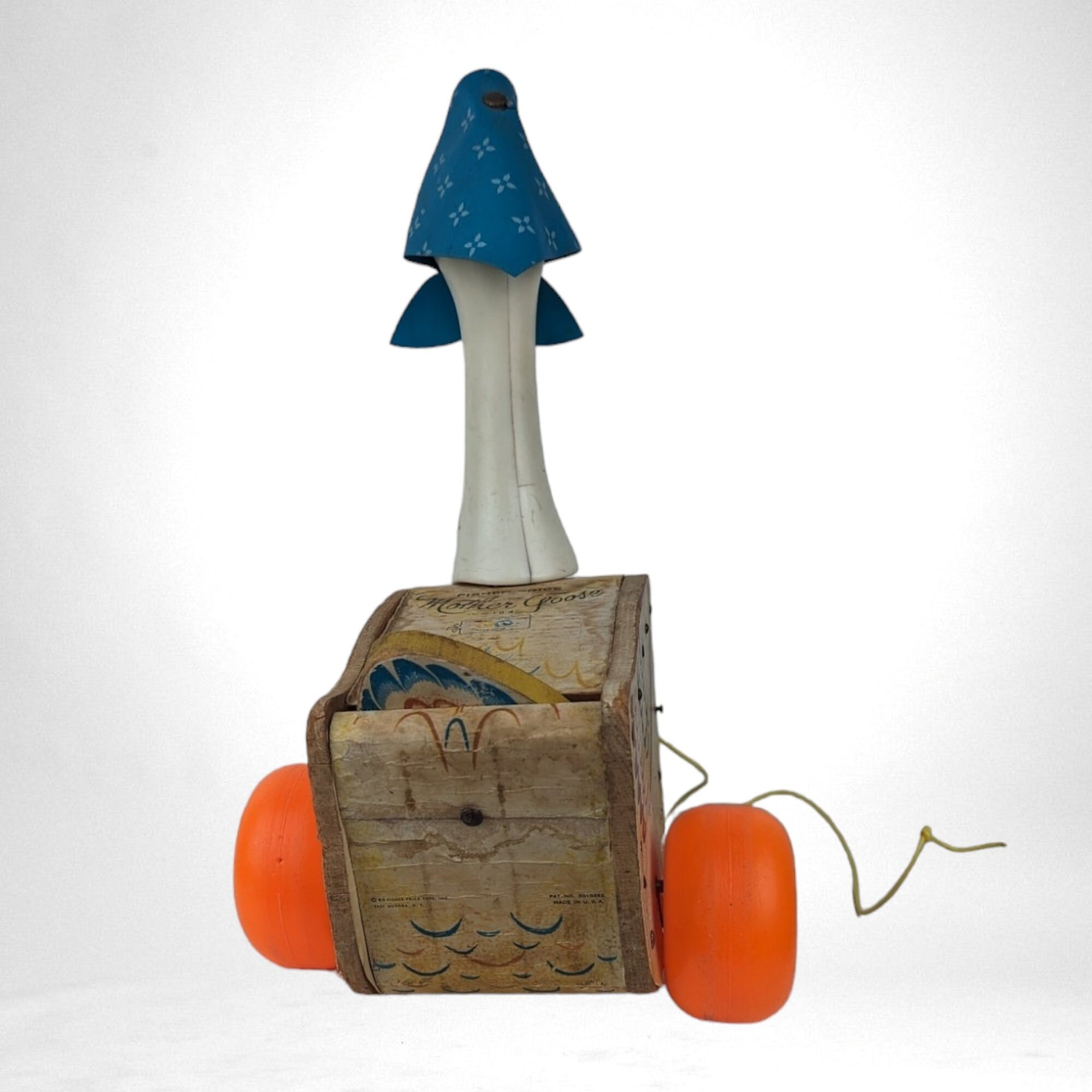 1964 Figher Price Mother Goose Pull Toy