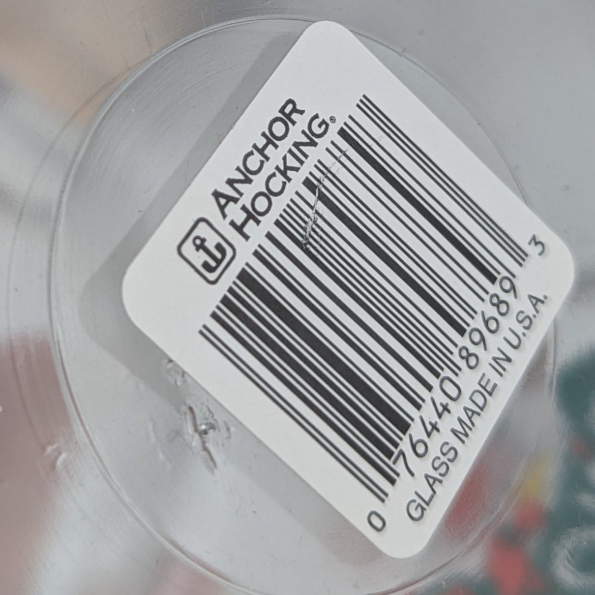 Vintage Anchor Hocking Snowden and Friends Raggedy Ann and Andy Clear Glass Cookie Jar