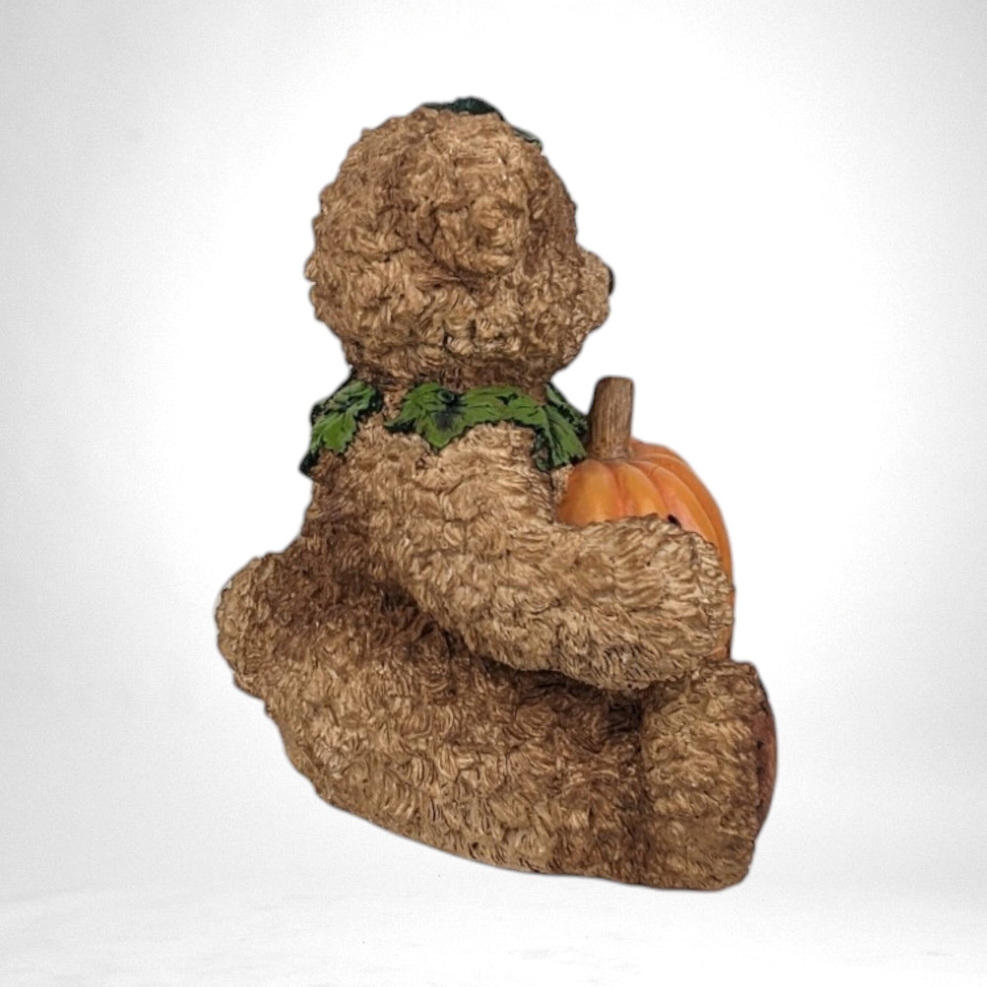 Vintage Halloween Teddy Bear and Ghost Light