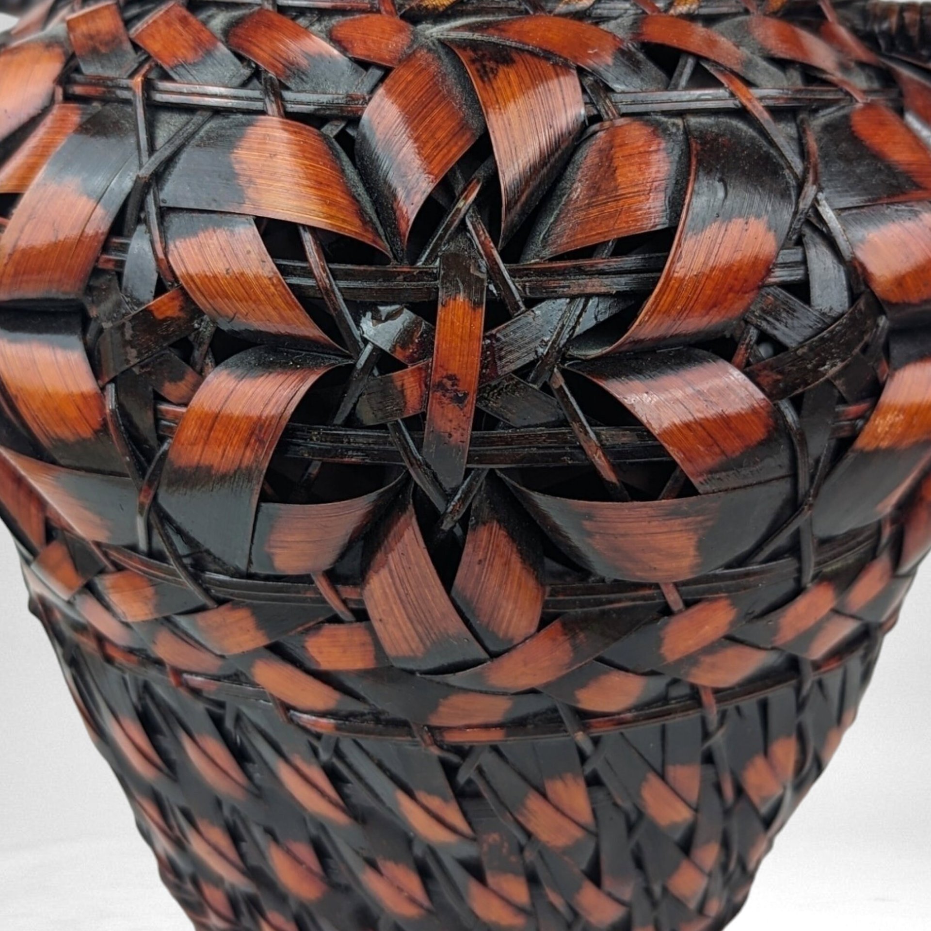 Vintage Japanese Ikebana Bamboo Vase