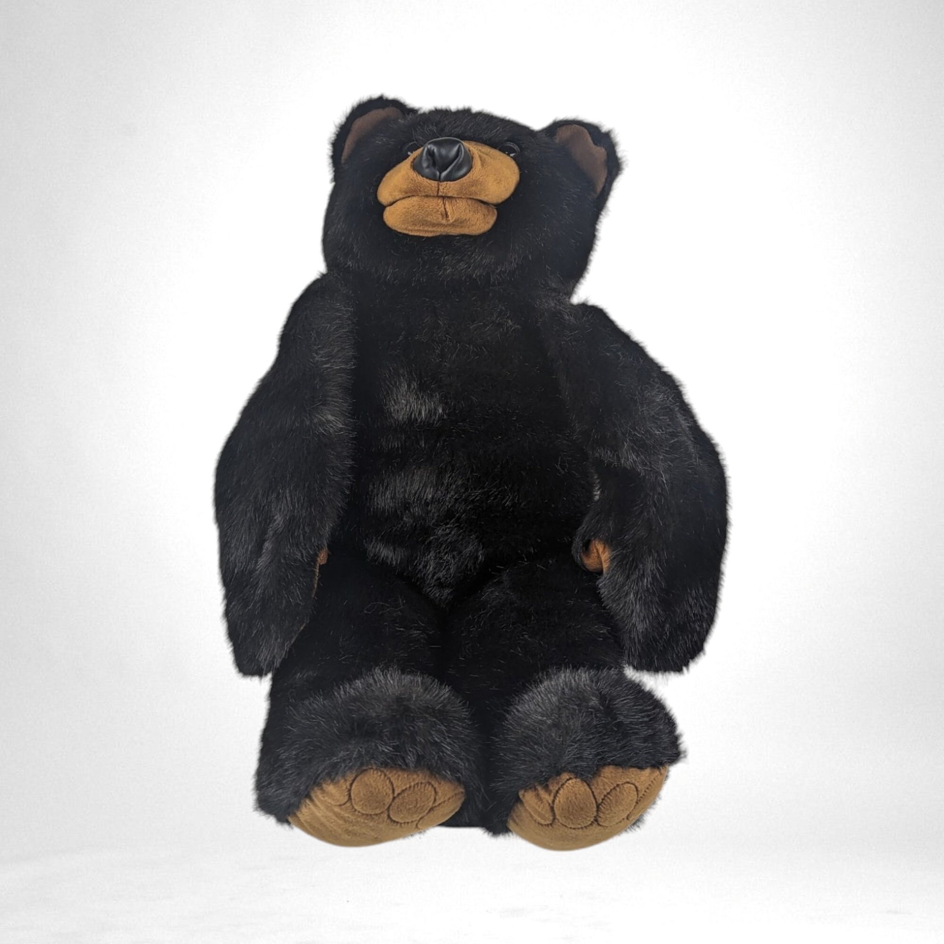 Vintage Folkmanis Black Bear Puppet