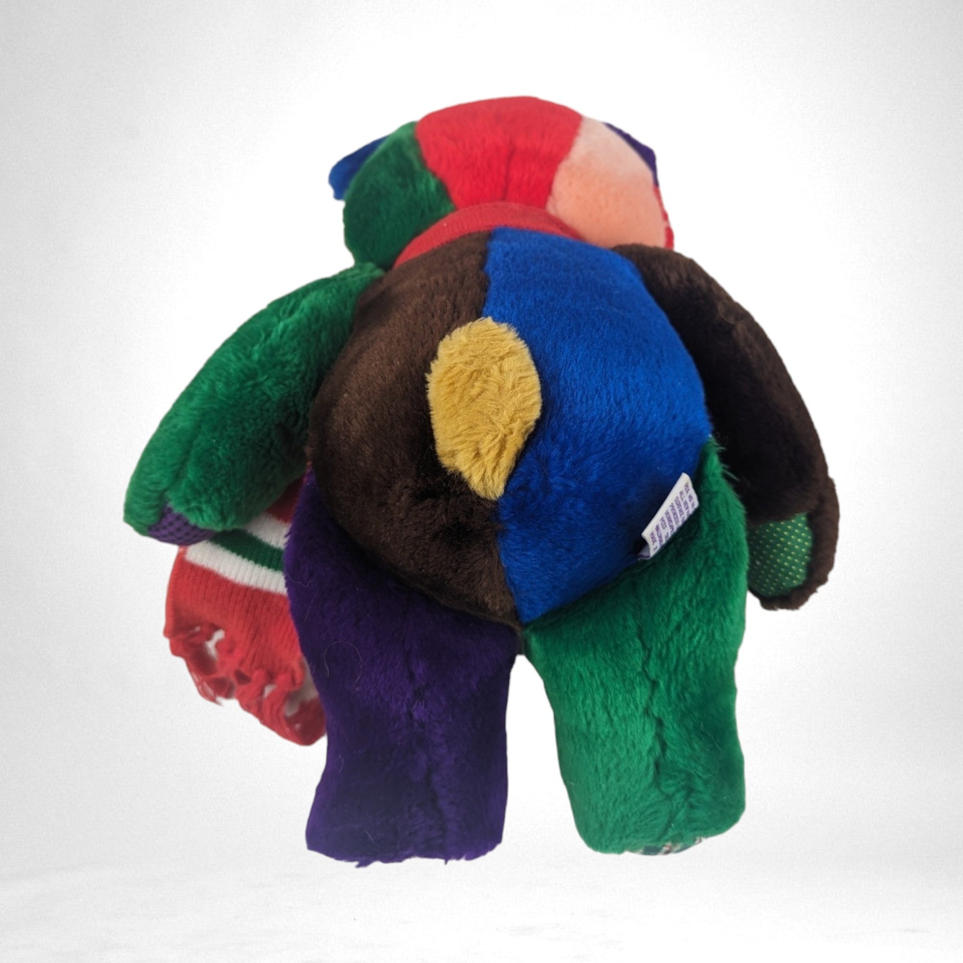 1996 Peef the Patchwork Bear Plush