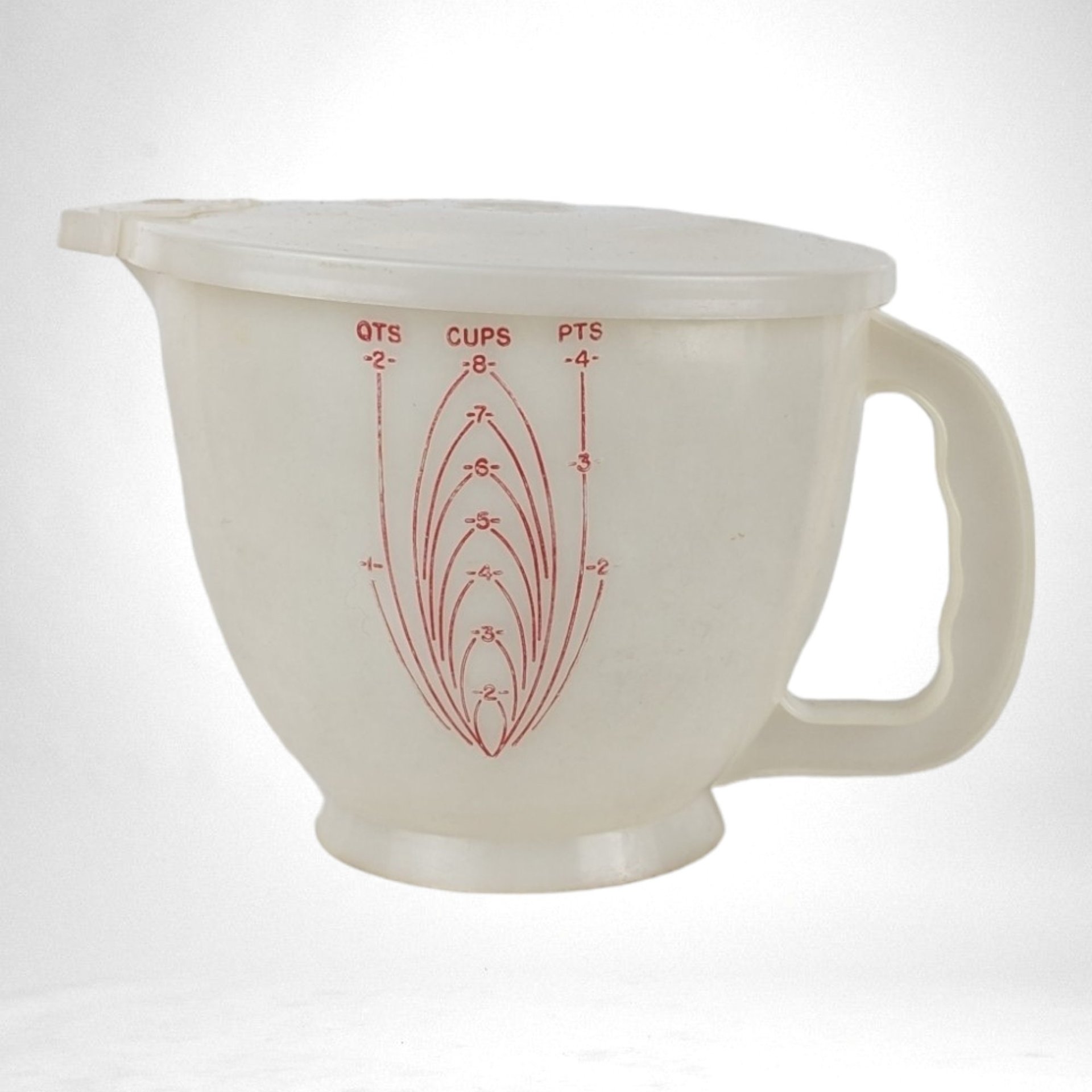 Vintage Tupperware 8 Cup Liquid Measuring Cup/Bowl