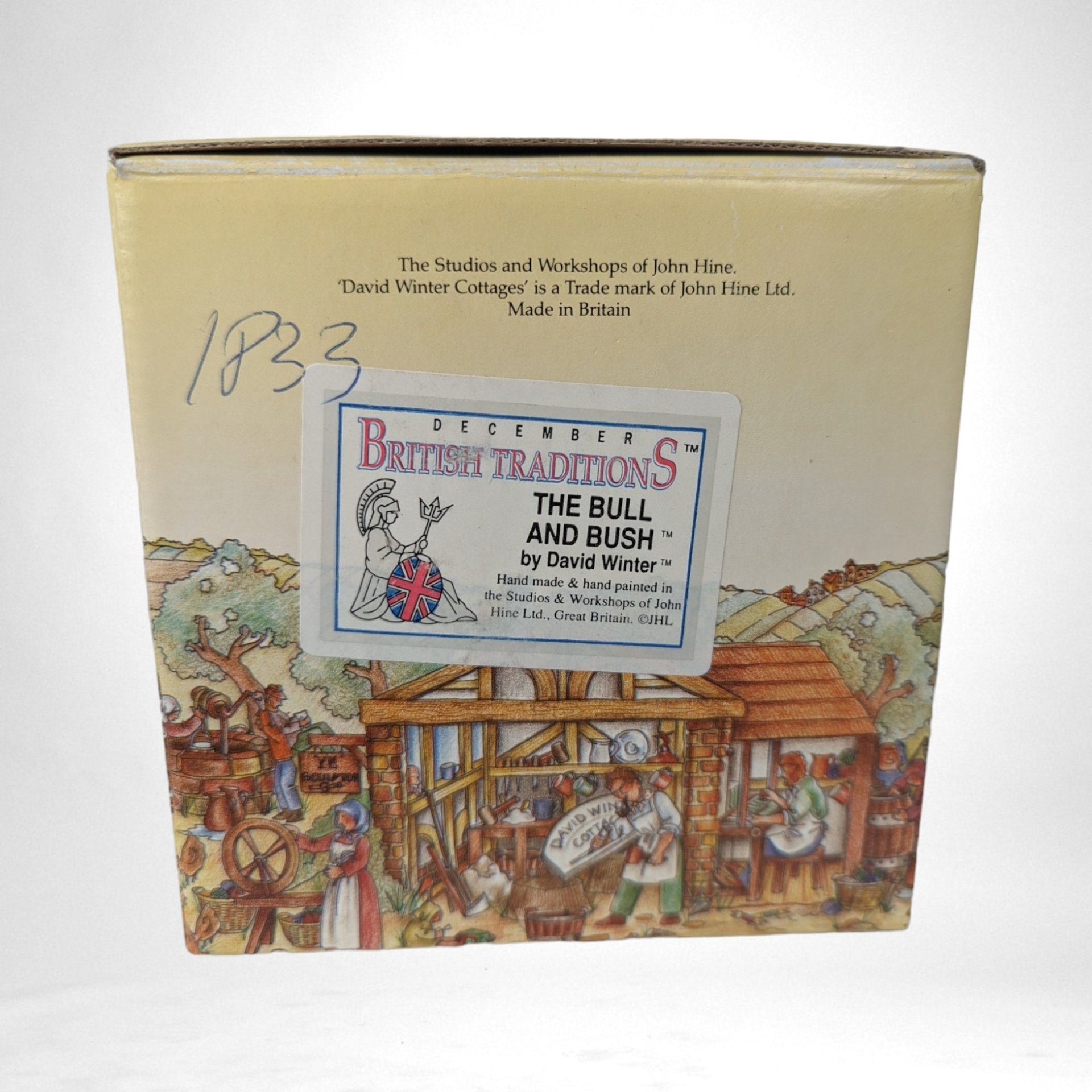 Vintage David Winters Brittish Traditions December The Bull and Bush