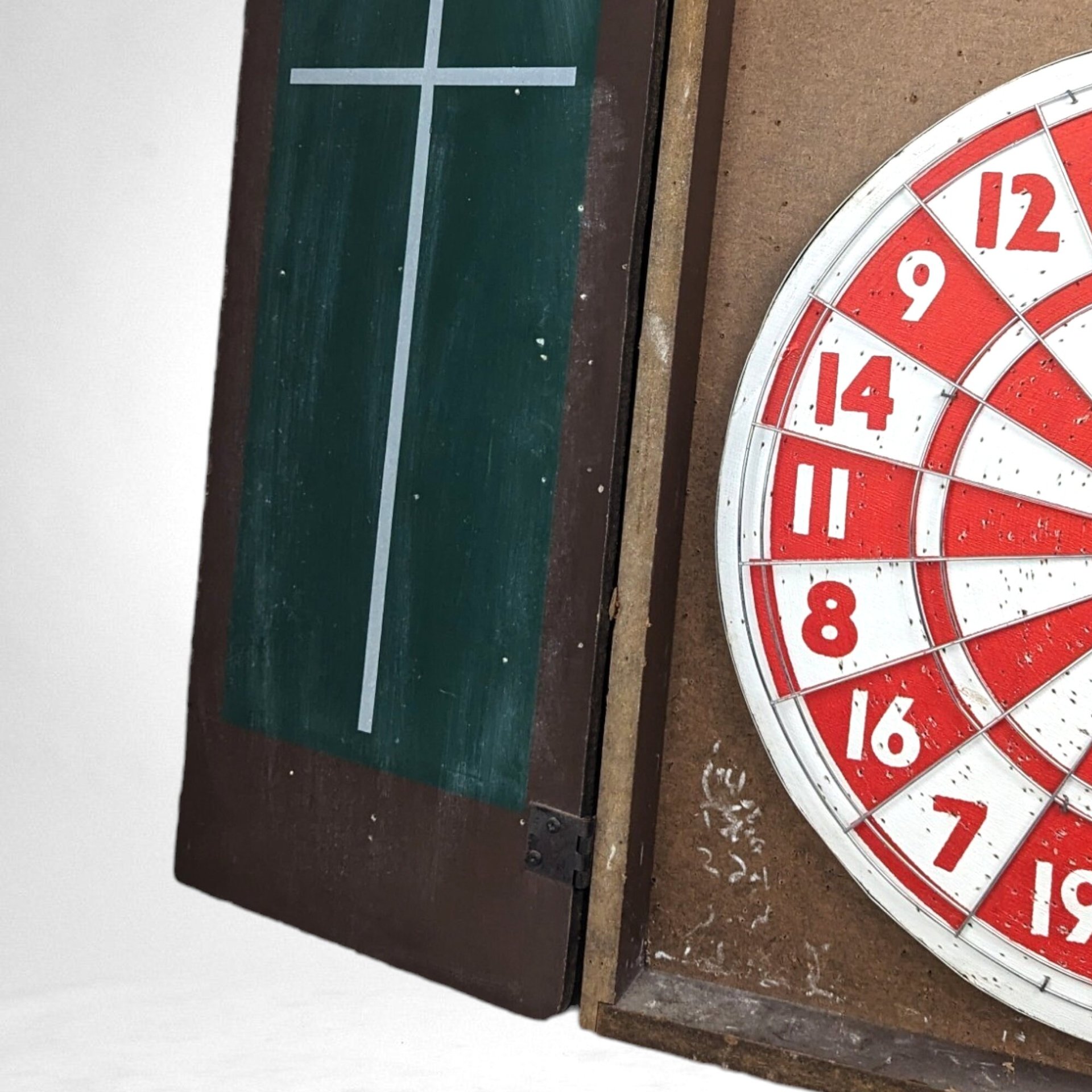Anheiser Busch Dart Board with Darts