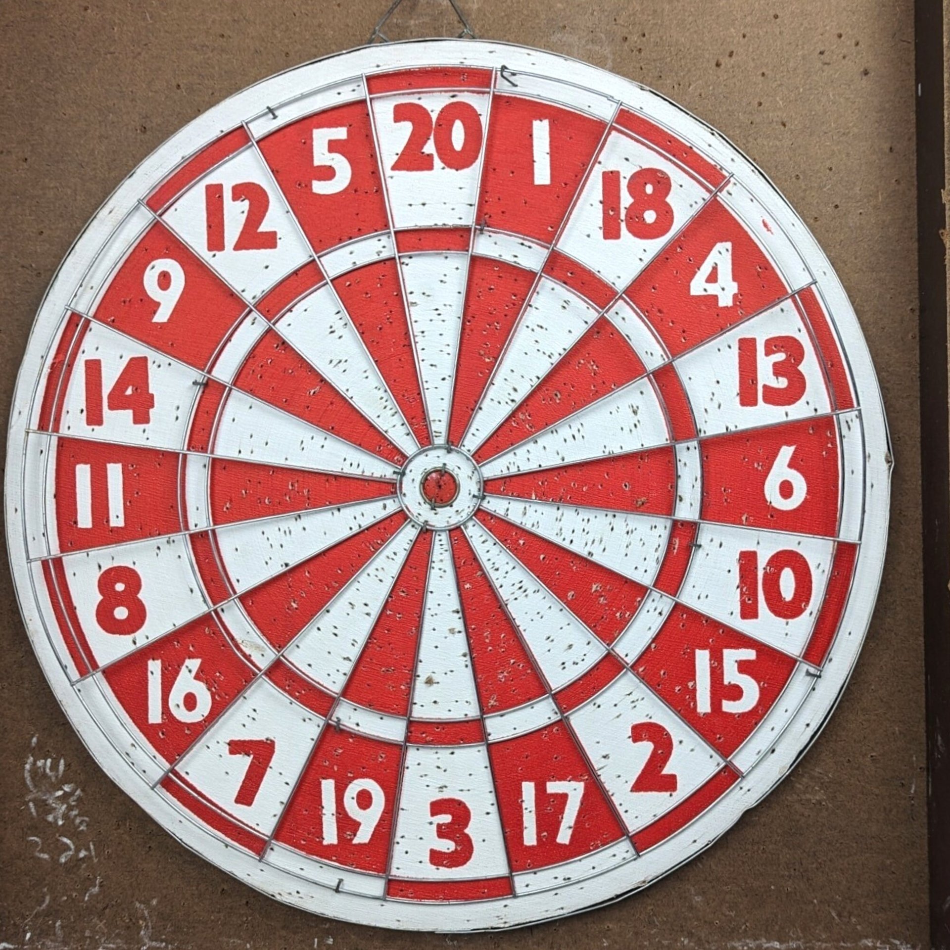 Anheiser Busch Dart Board with Darts