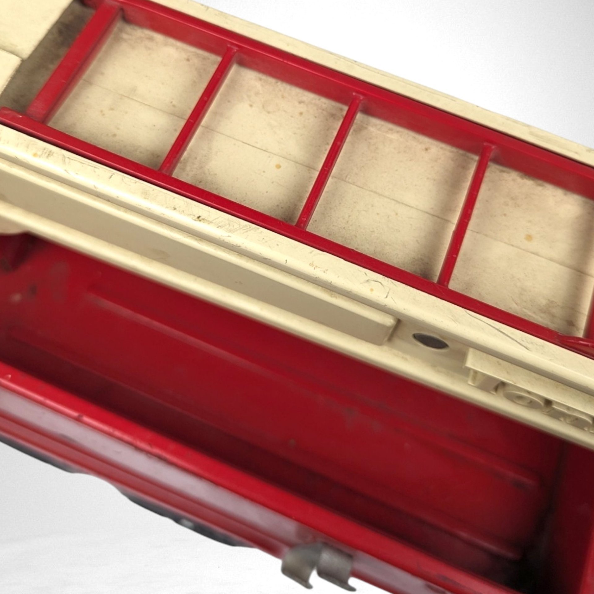 Vintage Tonka Fire Truck - Large Metal Toy Truck - Collectible Fire Engine