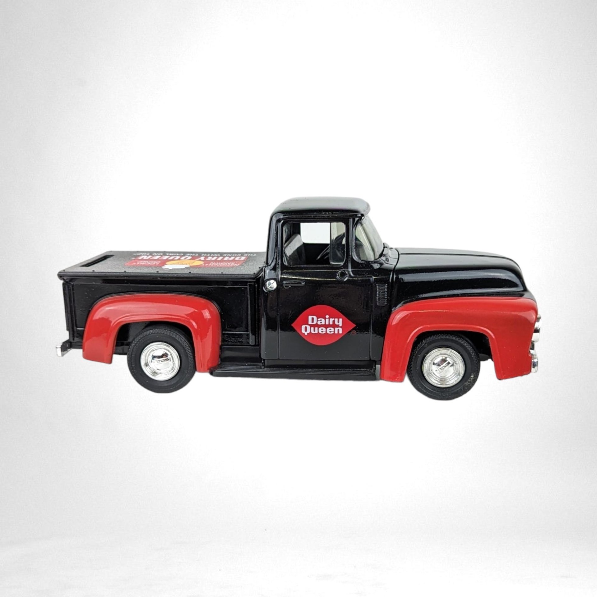 Vintage ERTL Dairy Queen 1956 Ford Truck Bank, Coin Bank, Diecast Truck, Collectible Toy, Americana