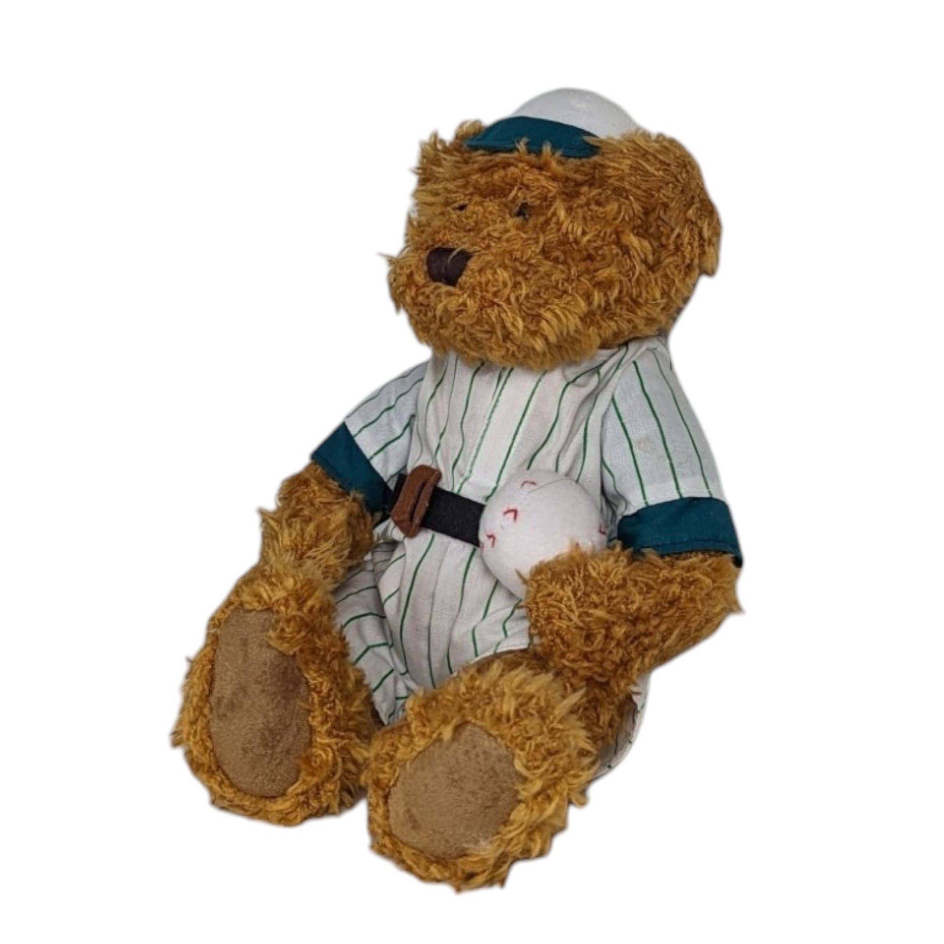 Vintage Russ Berrie Robbie Baseball 7 1/2" Plush Bear