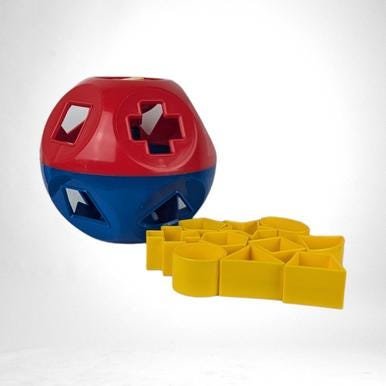 Vintage Tupperware Ball Shape Sorter