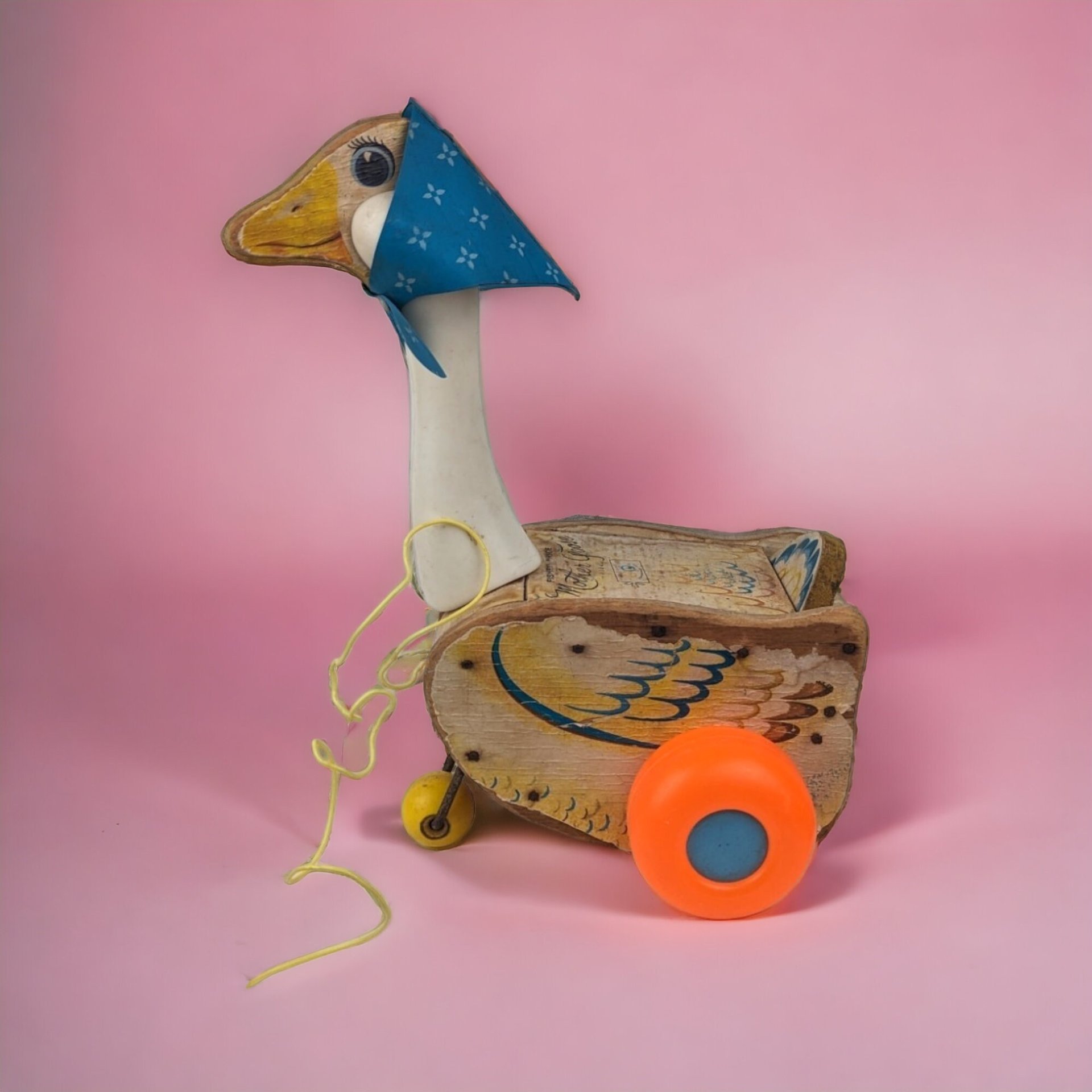 1964 Figher Price Mother Goose Pull Toy