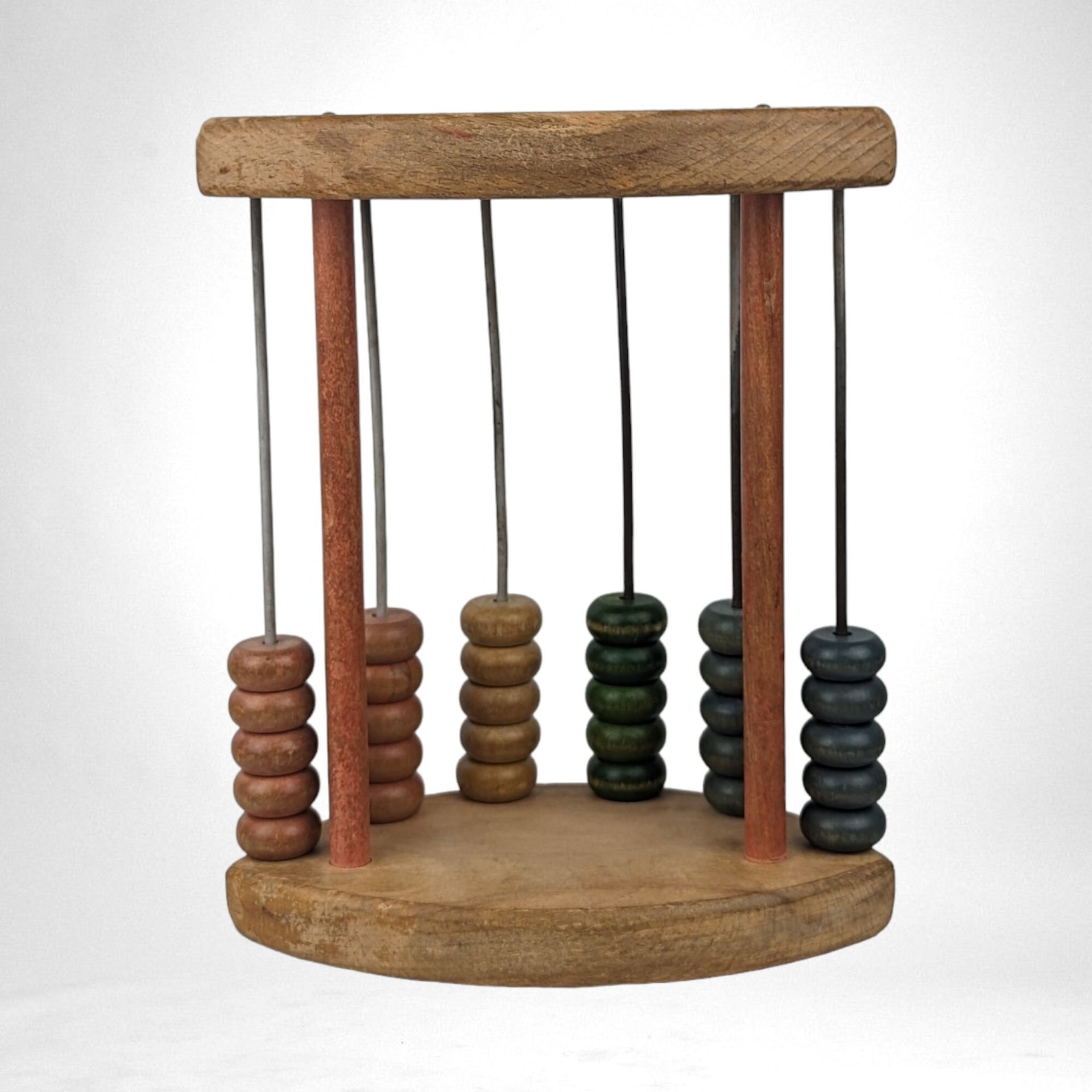 Vintage Wood Abacus Counting Toy