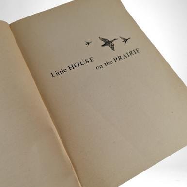 1953 Little House on the Prairie, Laura Ingalls Wilder Softcover Book