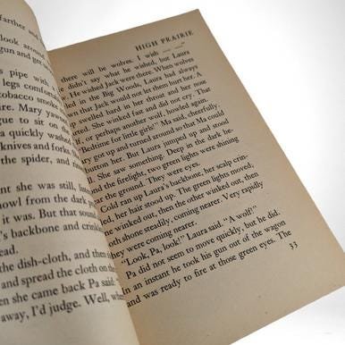 1953 Little House on the Prairie, Laura Ingalls Wilder Softcover Book