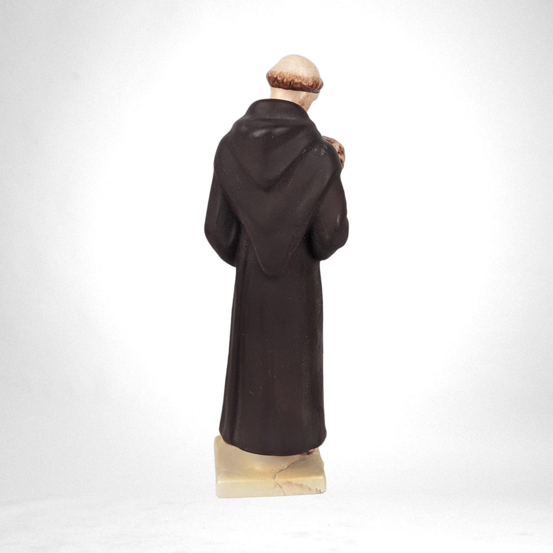 Vintage Goebel Saint Anthony with Jesus Figurine, Repaired