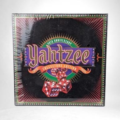 1995 Milton Bradley 40th Anniversary Yahtzee Game, Sealed