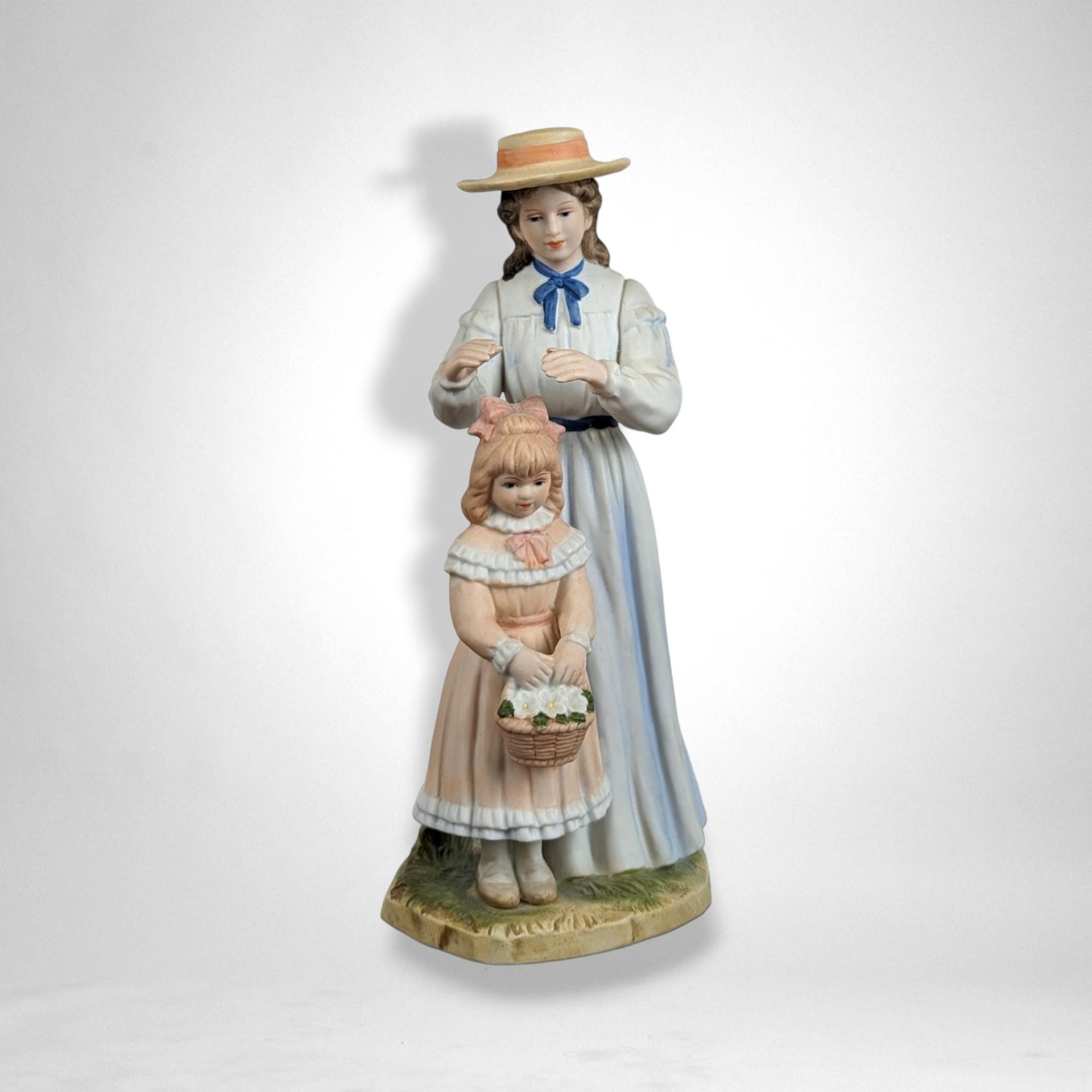 Homco Woman and Child Figurine 1478
