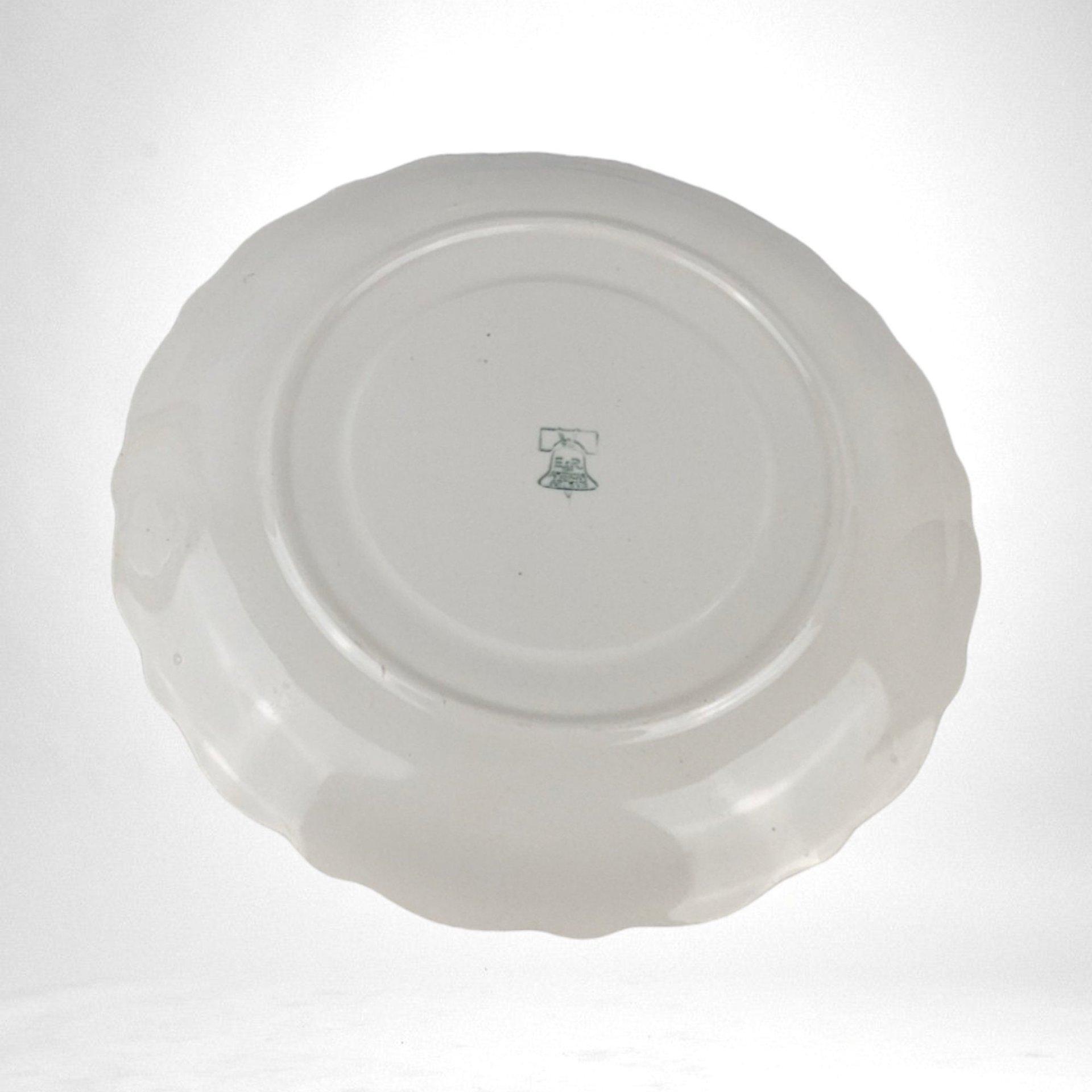 Vintage E&R Floral Ceramic Egg Dish