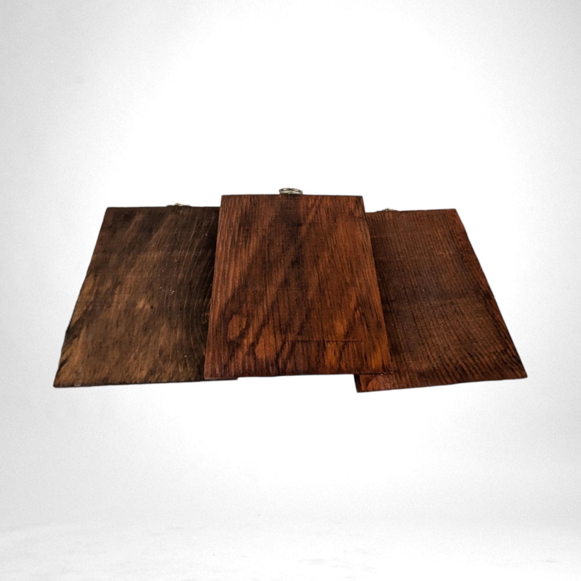 Set of 3 Normal Rockwell Sports Wood Wall Art (7x5")