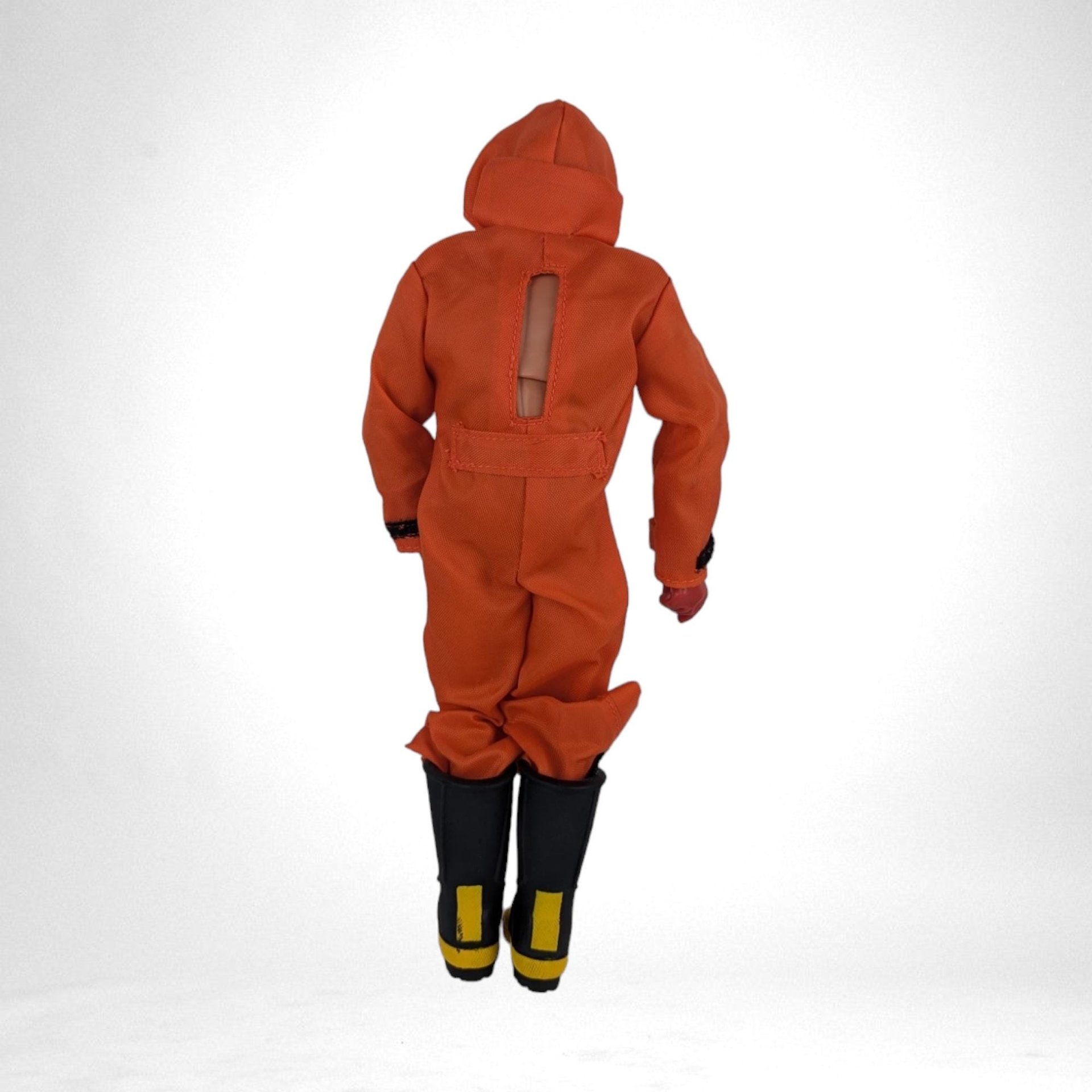 1990s Hasbro GI Joe Action Figure Orange Outfit with Accessories