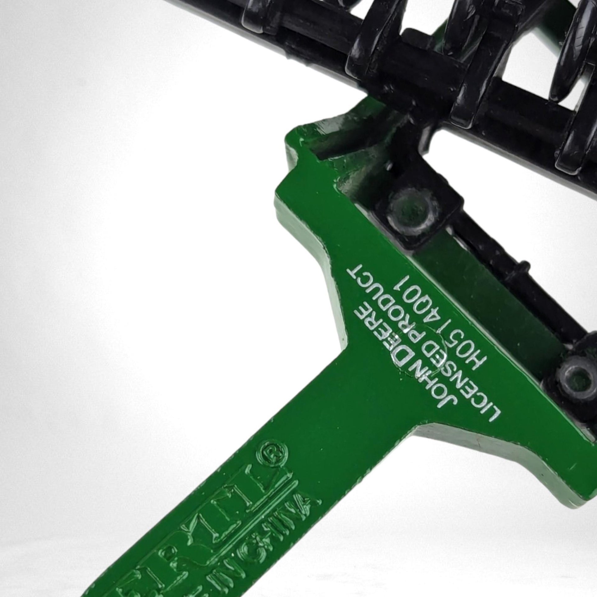 Vintage ERTL John Deere Tractor and Mulcher Set | Collectible Die-Cast Toy | Perfect for Farm Toy Enthusiasts