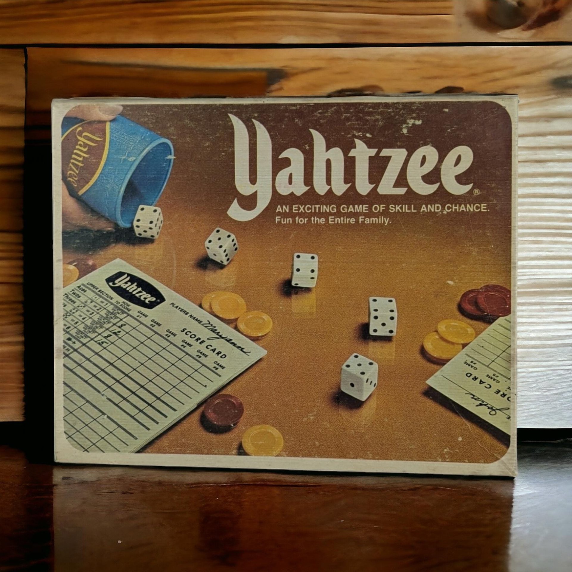 Vintage 1978 Yahtzee Dice Game - Complete - Classic Family Fun - Retro Game Night