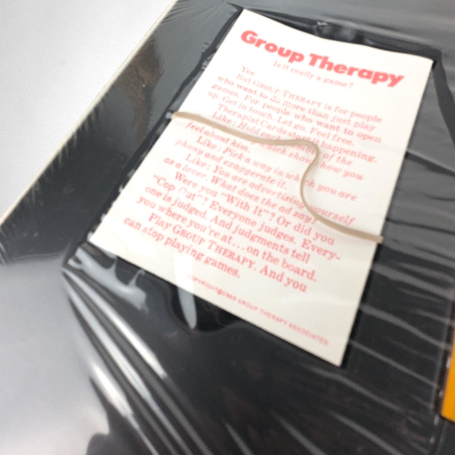 1969 Group Therapy Game