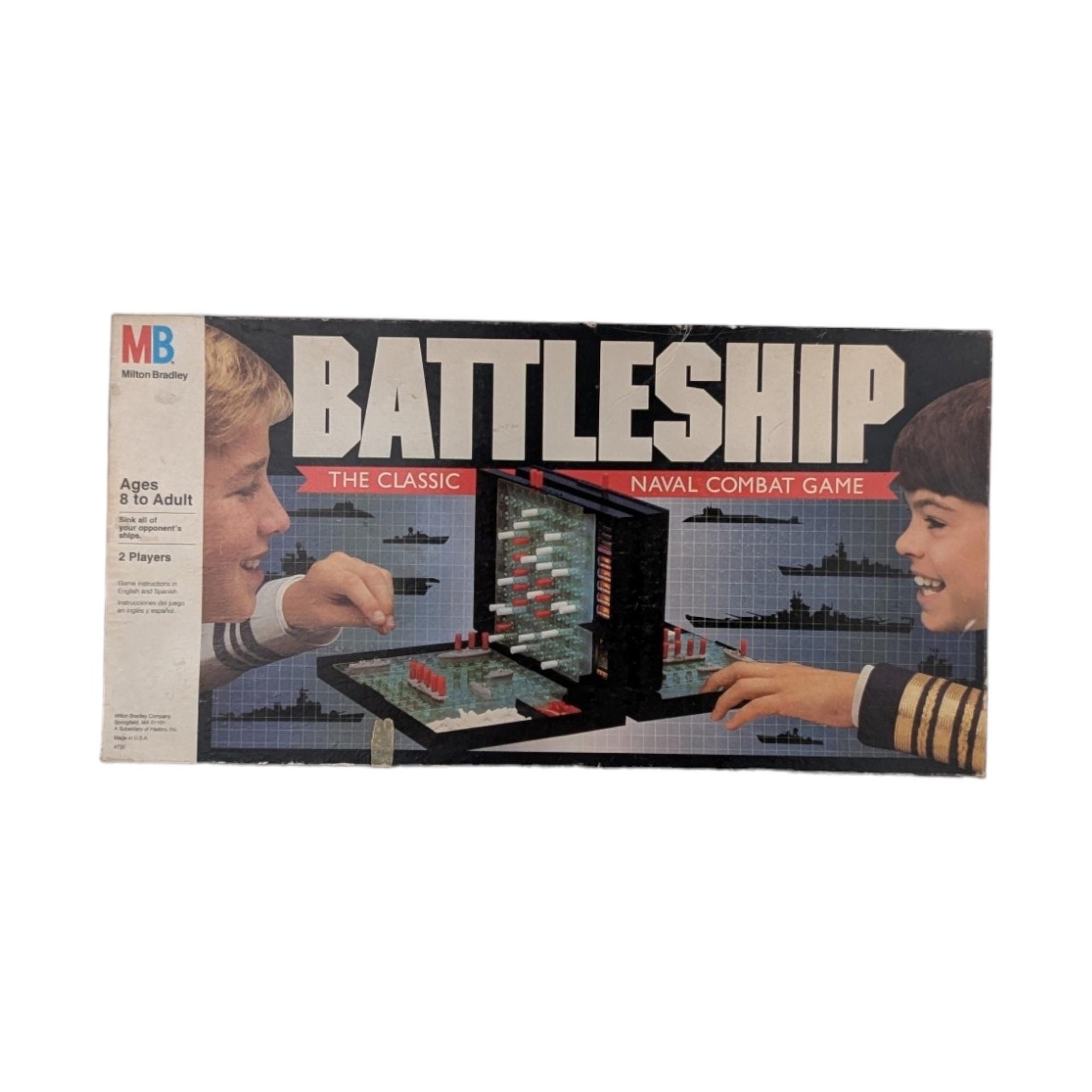 Vintage 1990 Milton Bradley Battleship Game | Classic Naval Strategy Board Game | Fun Family Game Night | Collector's Item