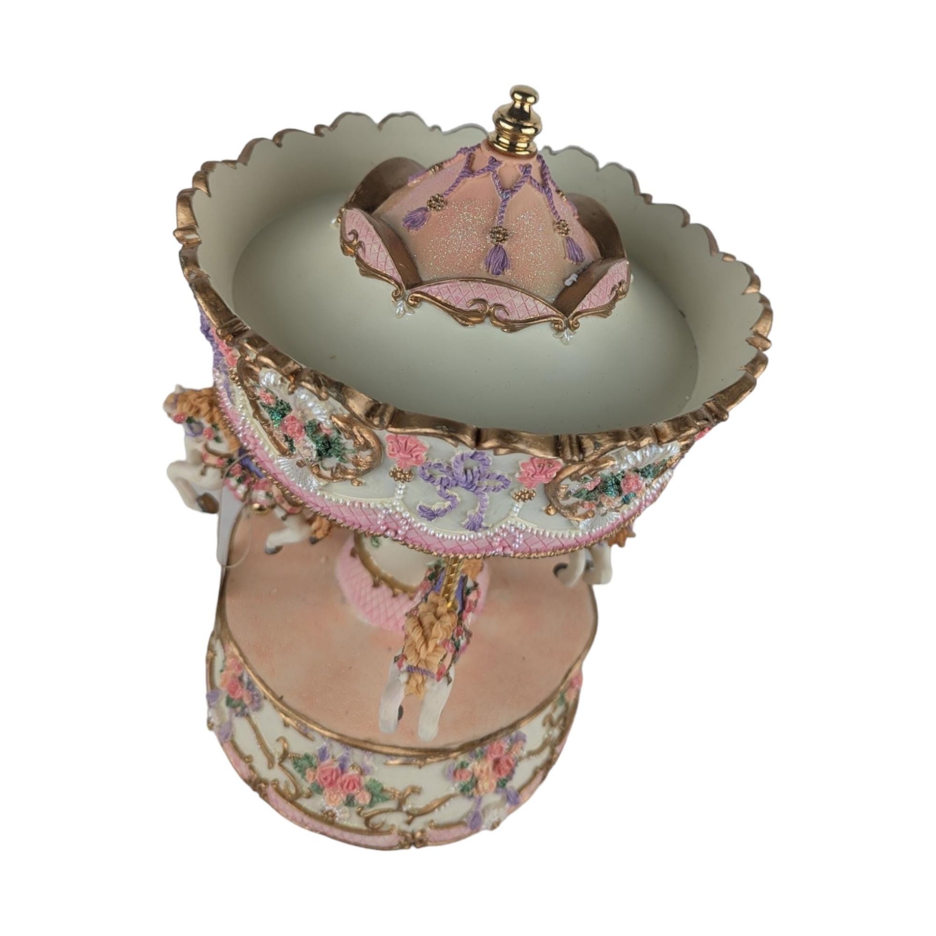 Vintage Timeless Treasures Musical Carousel
