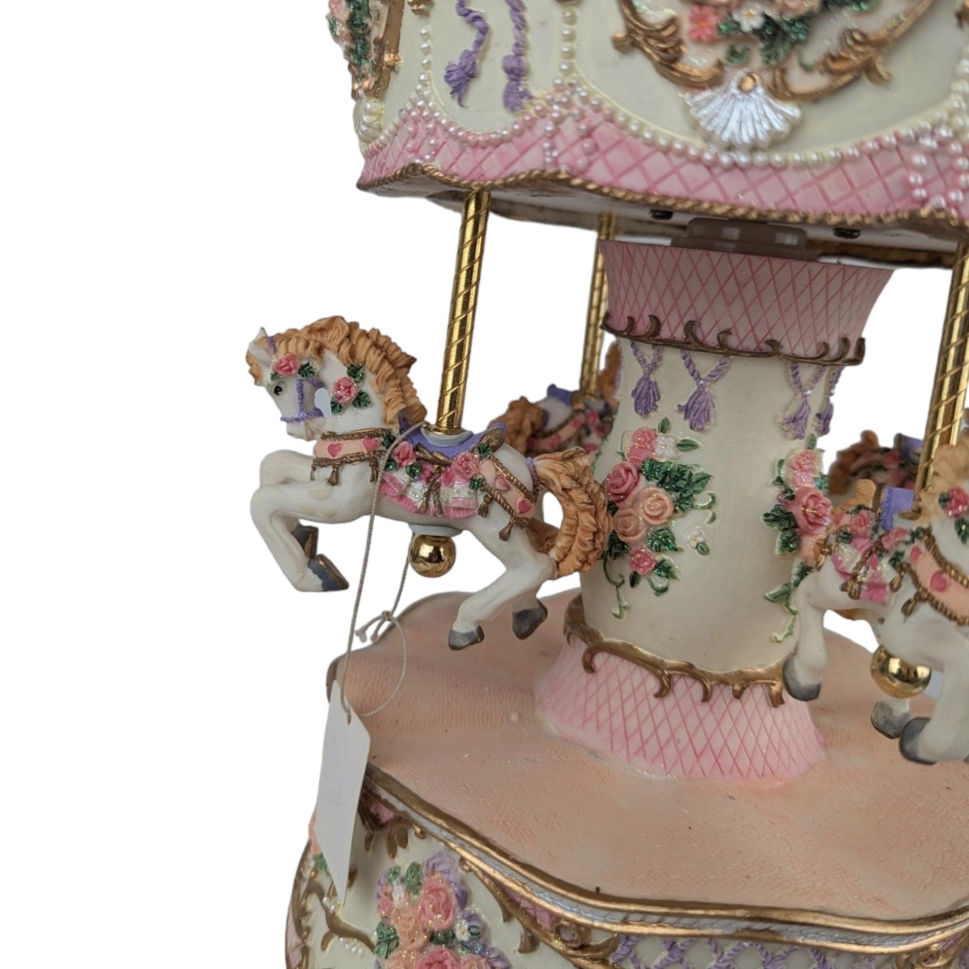 Vintage Timeless Treasures Musical Carousel
