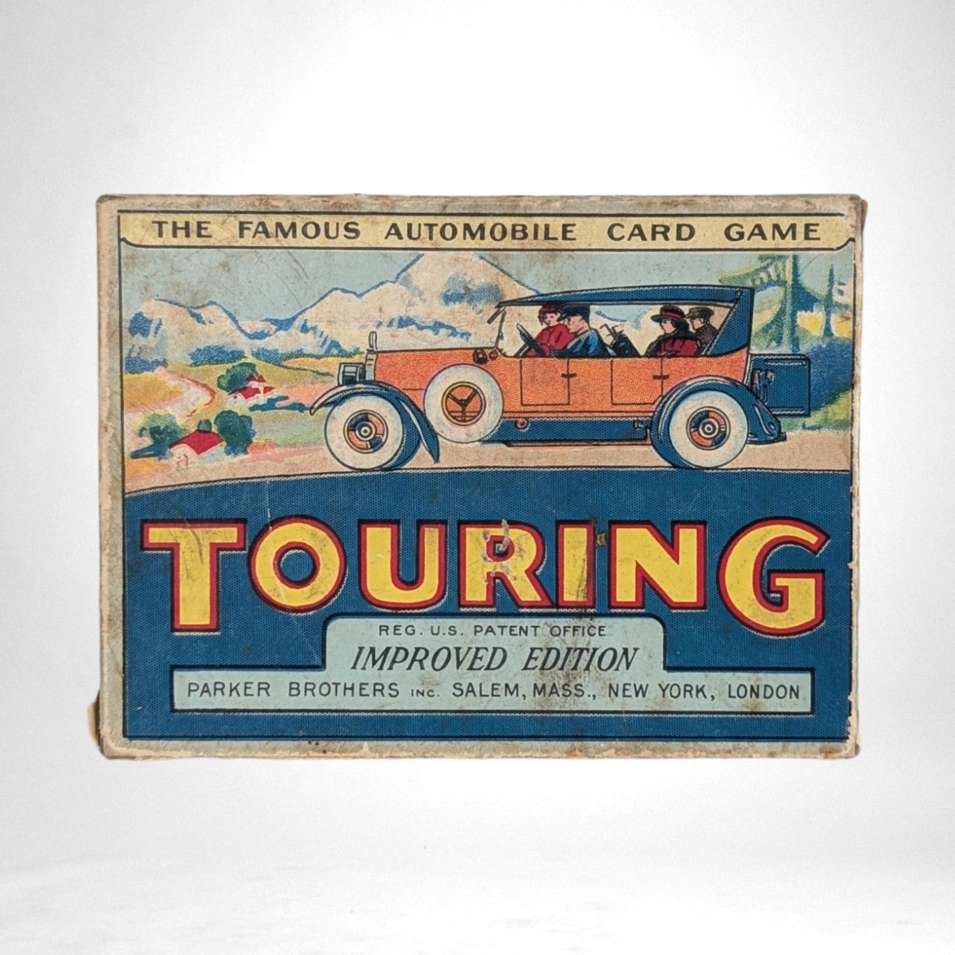 1926 Parker Brothers Touring Card Game