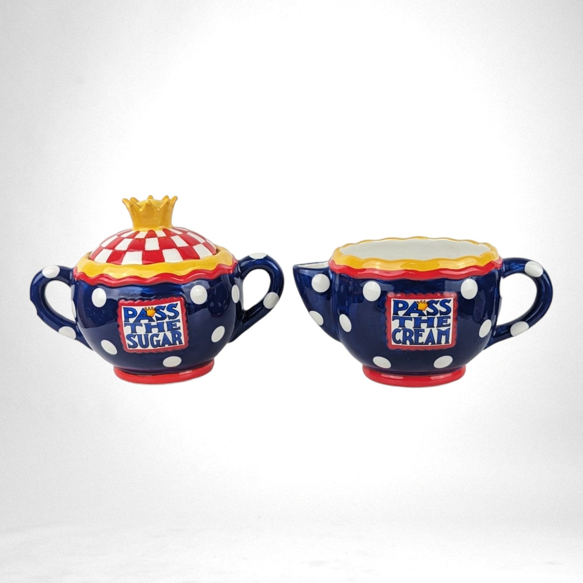 Vintage Mary Englebreit Queen of the Kitchen Tea Set