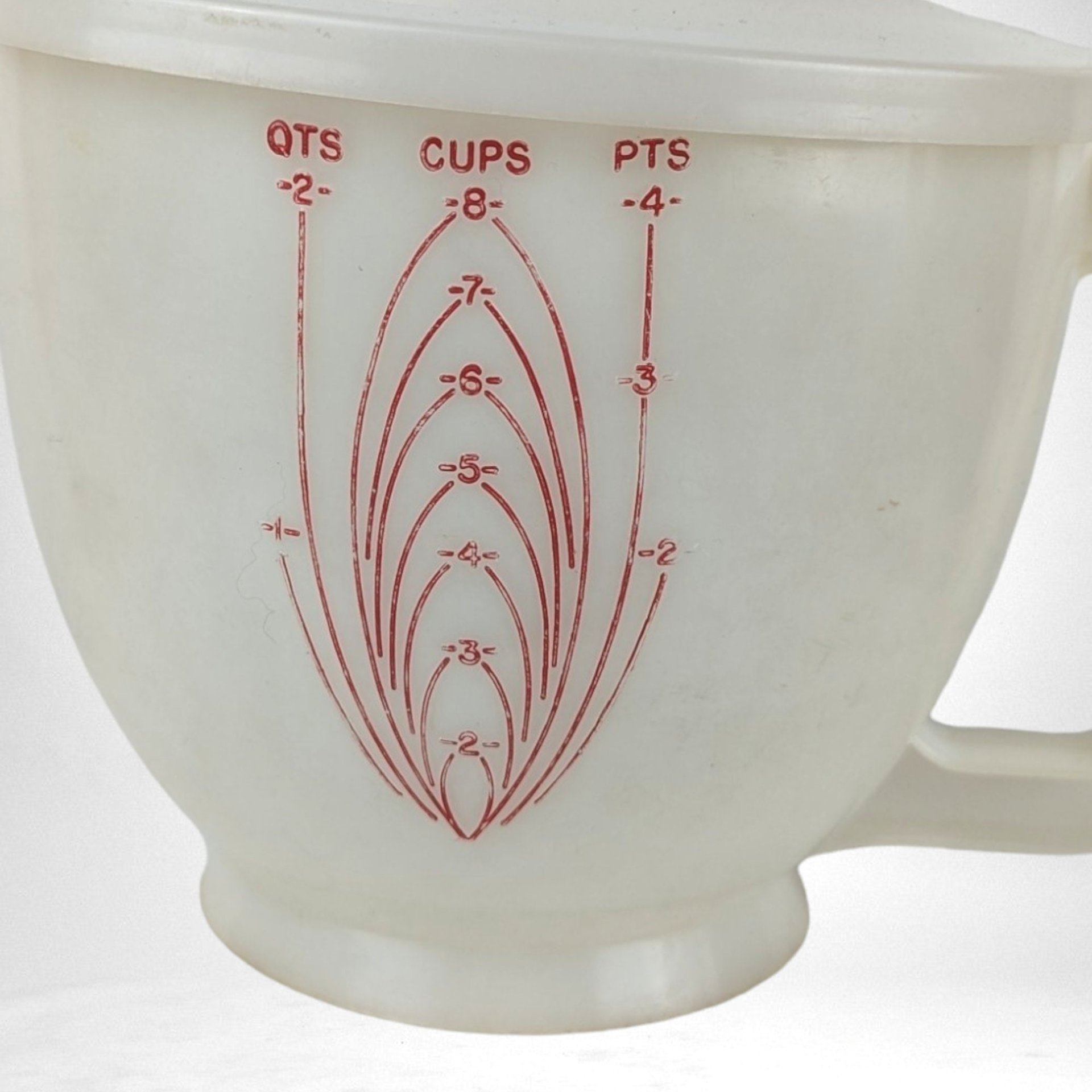 Vintage Tupperware 8 Cup Liquid Measuring Cup/Bowl