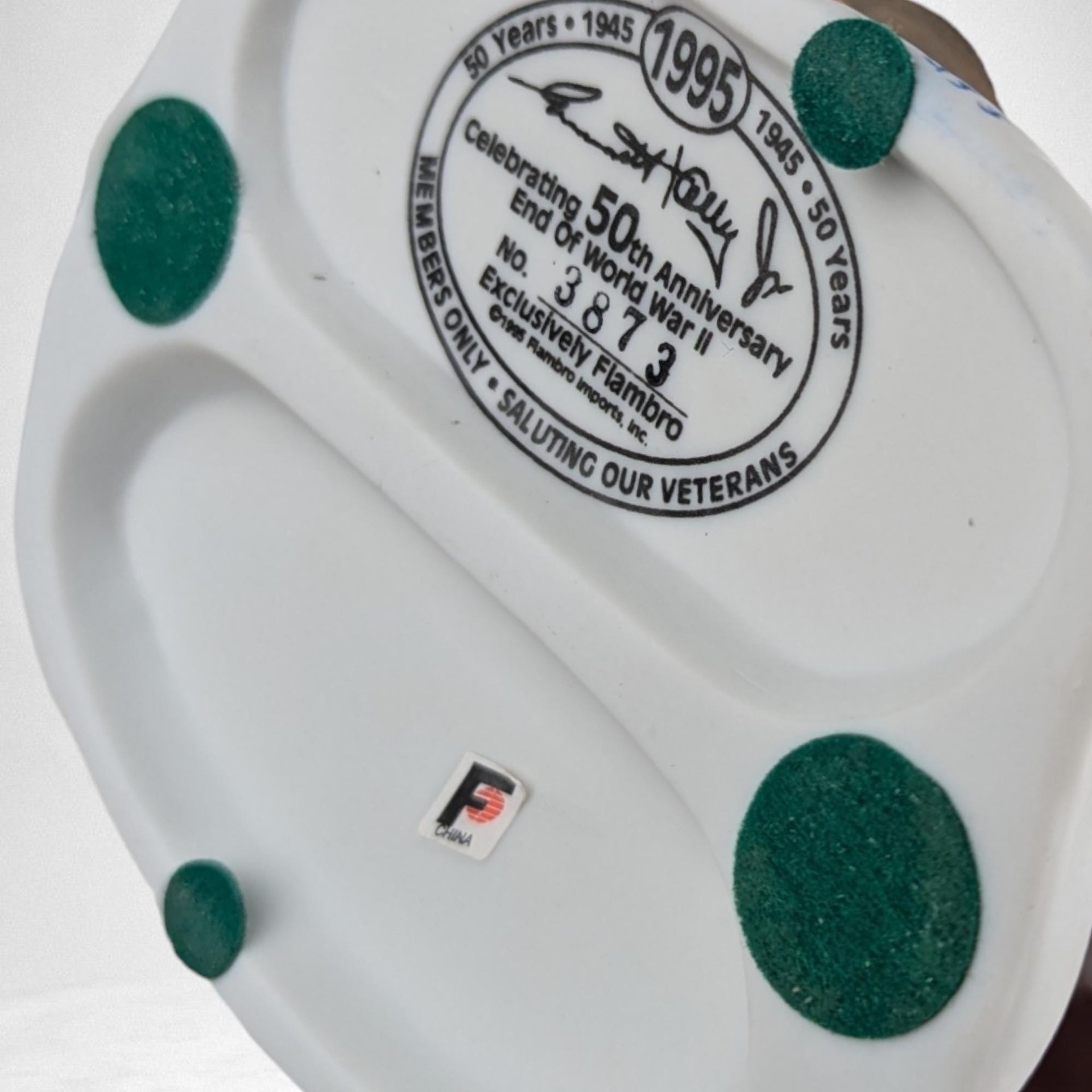 1995 Emmett Kelly Jr Seaman 1st Class, Celebrating 50 Years of End of WW2 Figure