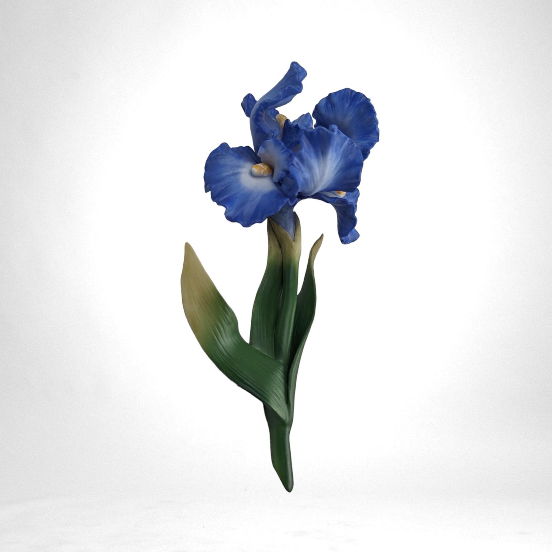 1987 Avon Blue Iris Figure