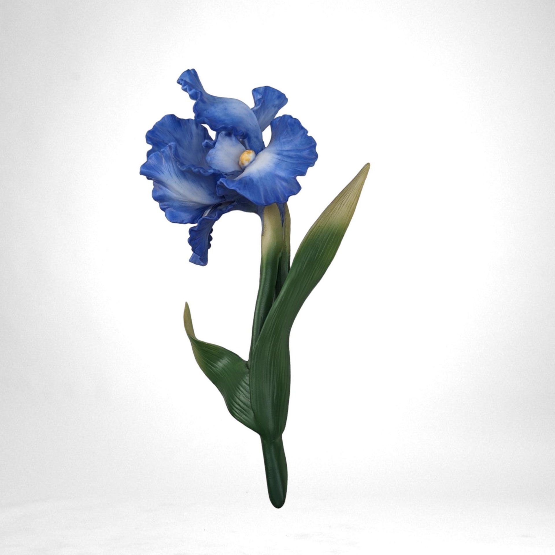 1987 Avon Blue Iris Figure