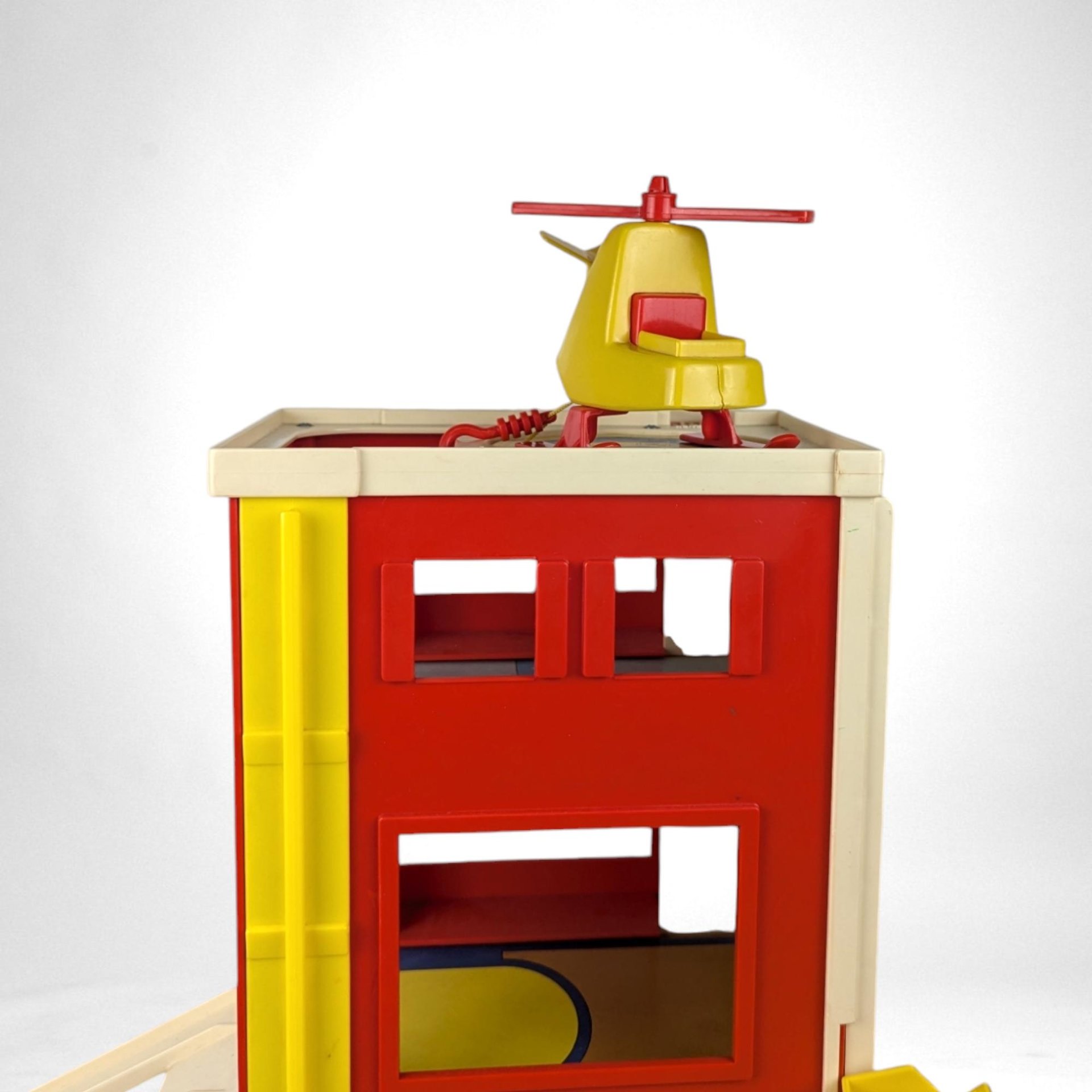 Vintage 1973 Playskool Rescue Center Playset - 470, with Accessories