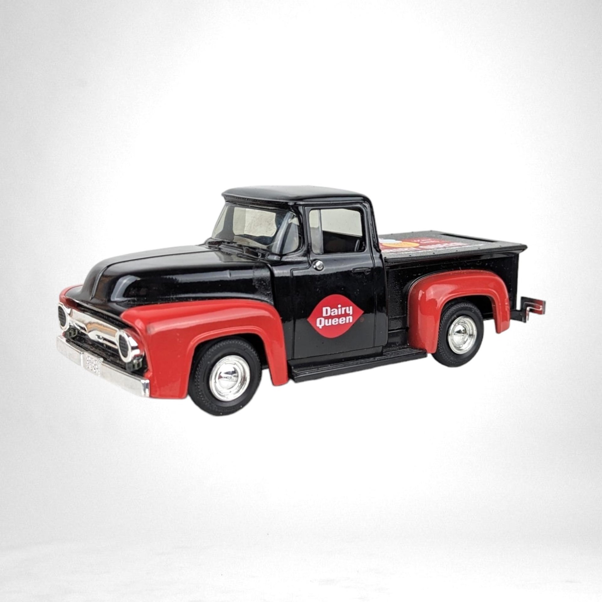 Vintage ERTL Dairy Queen 1956 Ford Truck Bank, Coin Bank, Diecast Truck, Collectible Toy, Americana