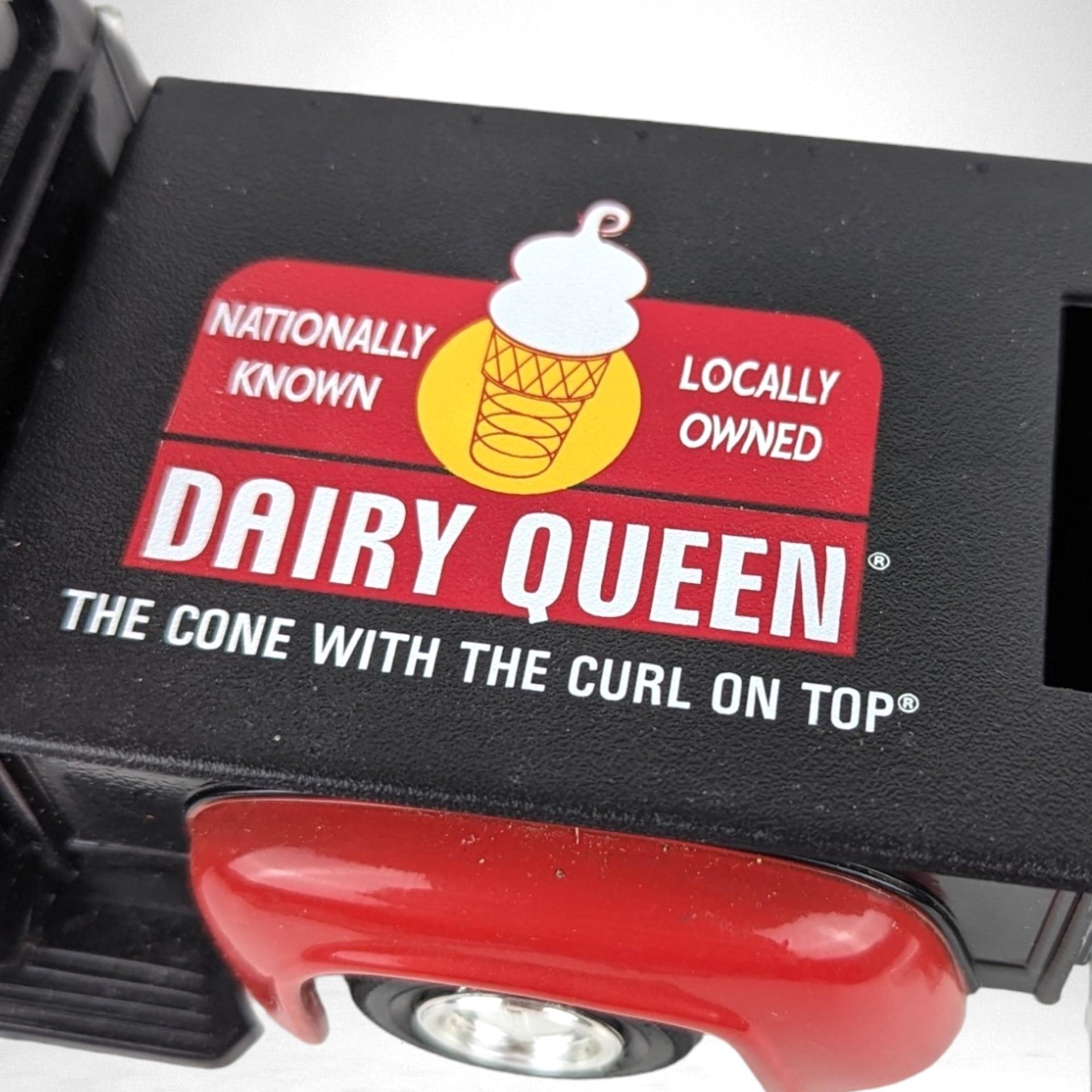 Vintage ERTL Dairy Queen 1956 Ford Truck Bank, Coin Bank, Diecast Truck, Collectible Toy, Americana