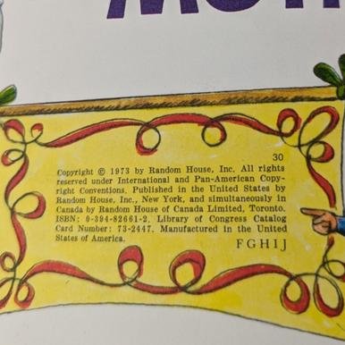 Vintage 1973 Mother Goose Book | Illustrated by Aurelius Battaglia | Classic Nursery Rhymes | 8x8 Softcover