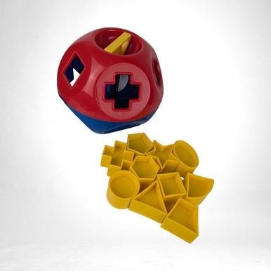 Vintage Tupperware Ball Shape Sorter