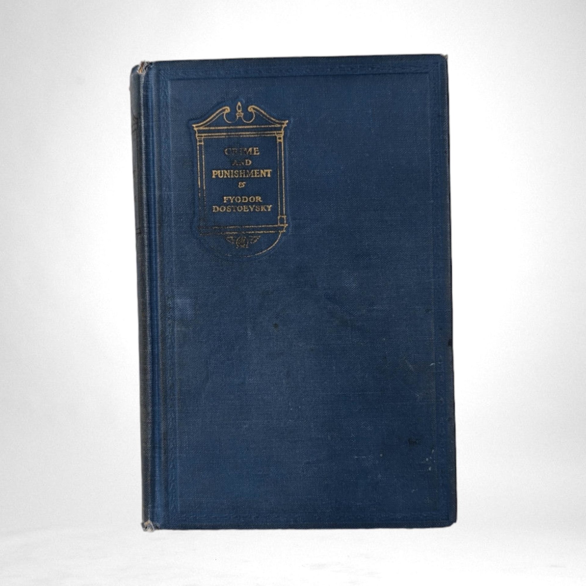Vintage Crime and Punishment by Fyodor Dostoevsky, Hardcover Book