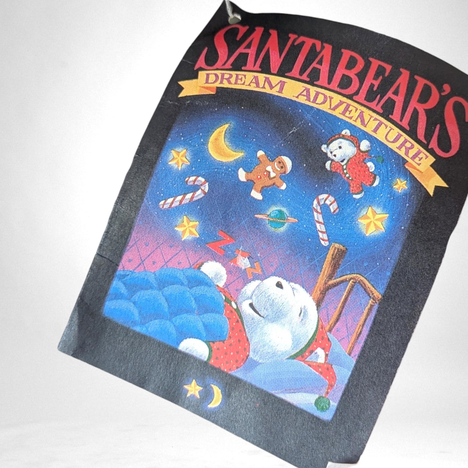 Collectible Santa Bears | 1990 Dayton Hudson Dream Adventure |  Pair