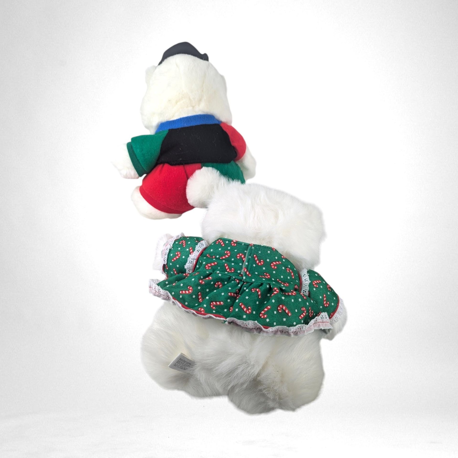 Collectible Santa Bears | 1990 Dayton Hudson Dream Adventure |  Pair