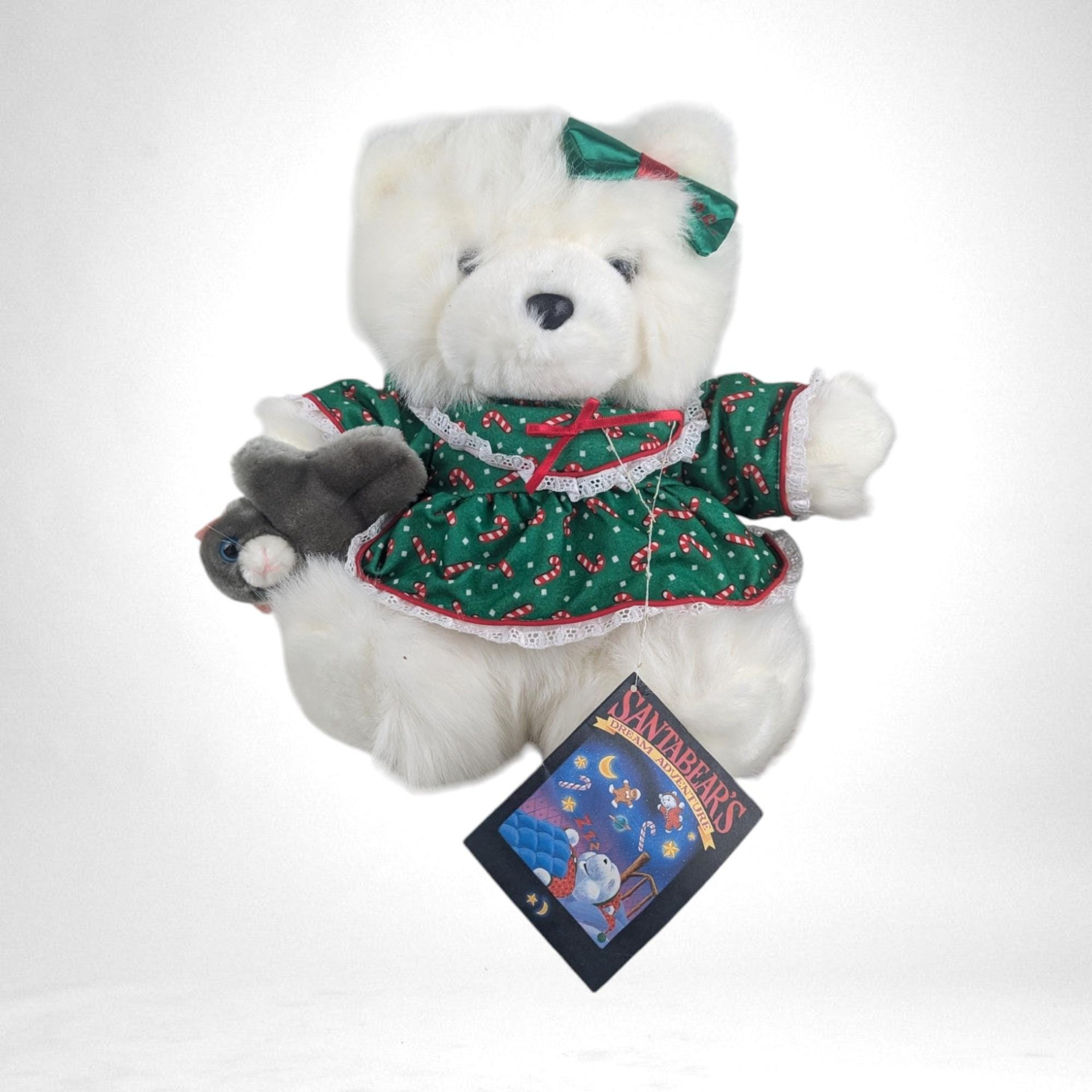Collectible Santa Bears | 1990 Dayton Hudson Dream Adventure |  Pair