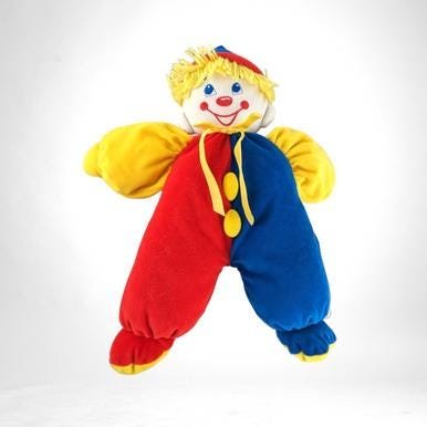 1995 Soft Classics 15" Plush Clown