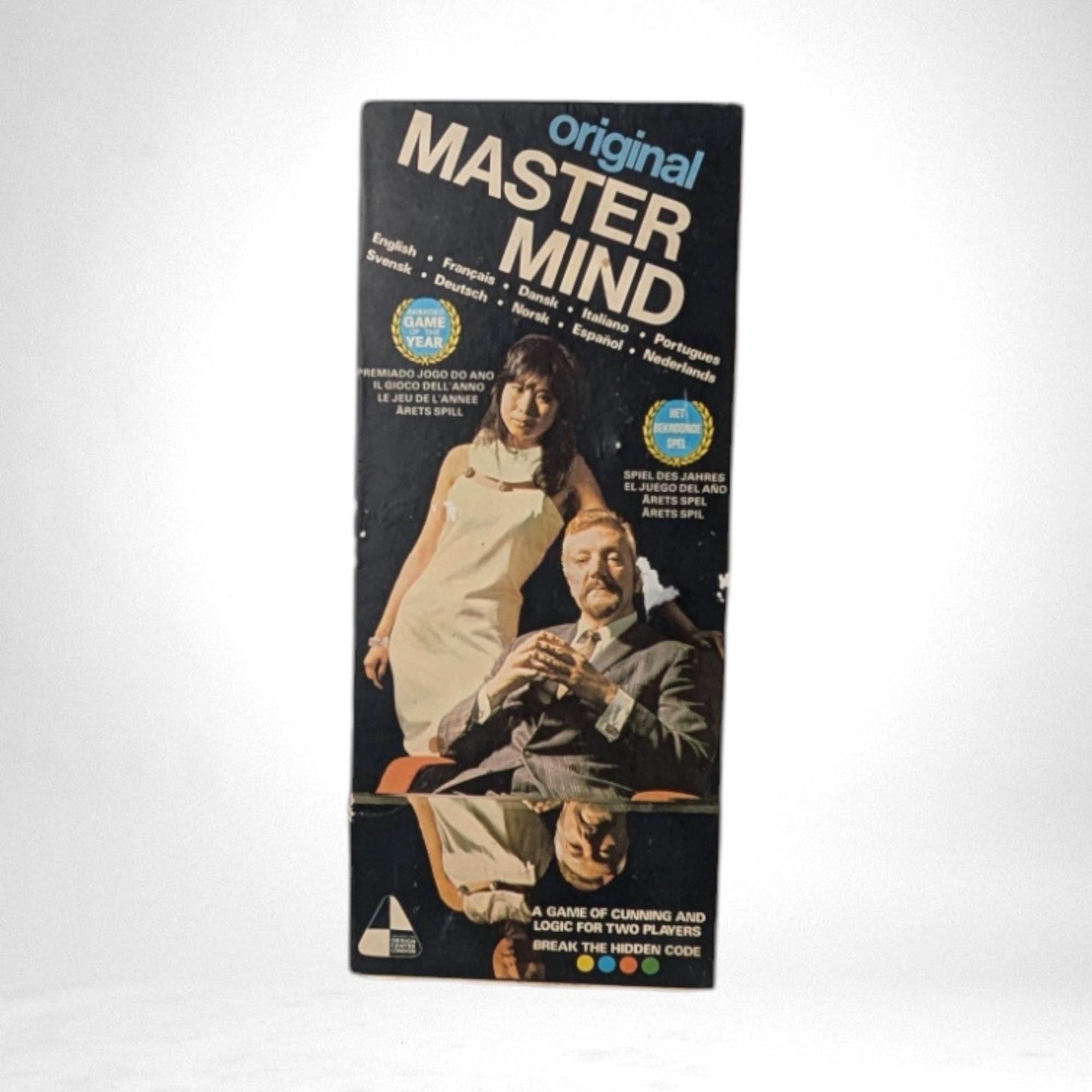 Vintage 1972 Invicta Mastermind Game | Complete with Instructions | Classic Strategy Game