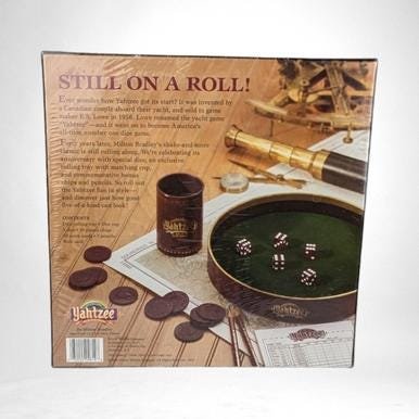 1995 Milton Bradley 40th Anniversary Yahtzee Game, Sealed