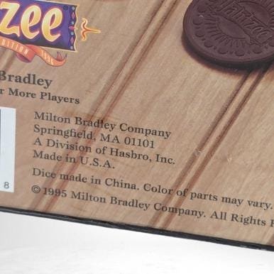 1995 Milton Bradley 40th Anniversary Yahtzee Game, Sealed