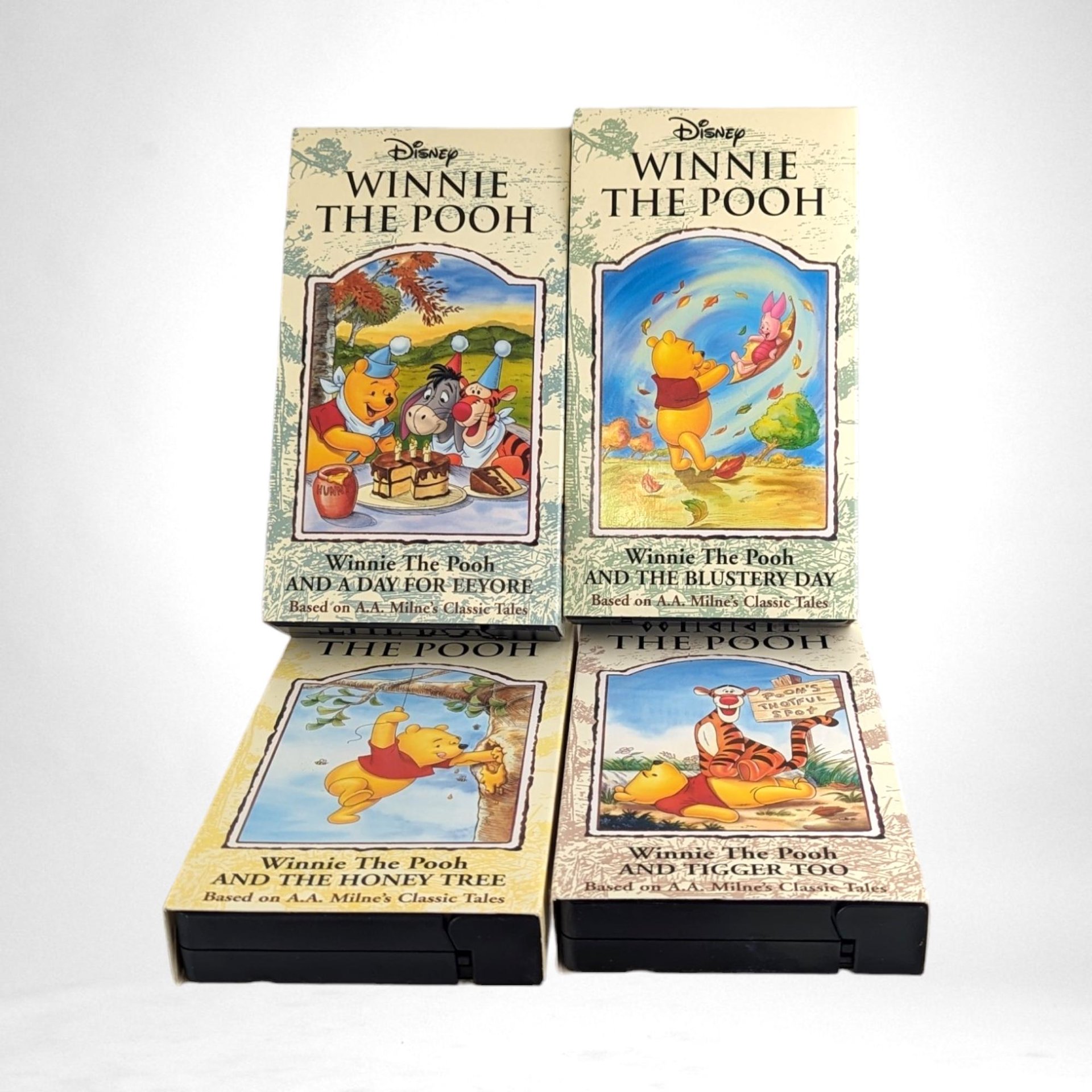 Vintage Winnie the Pooh Classics VHS Set
